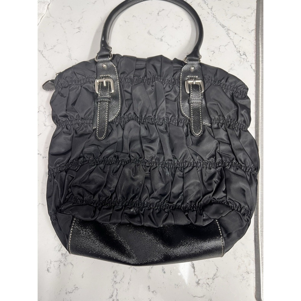 Pegaso‎ Black Handbag Clean Inside Of Purse Medium Bag